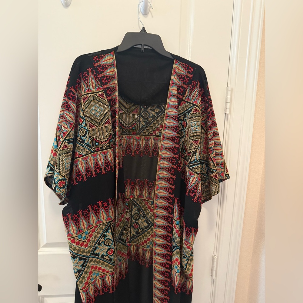 Palestinian embroidery cardigan